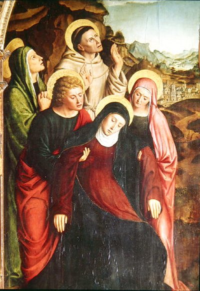 Keresztre feszítés alkotó: Ludovico Brea